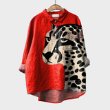 Nala | Tyylikäs kesäblusa pellavasta