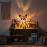 Hellyttävä chihuahua