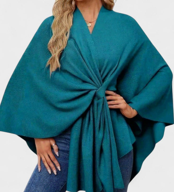 Ronja - Poncho pehmeällä tuntumalla