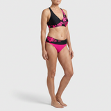 Kukkia - Bikini kauniilla kukallisella kuviolla