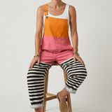 Laura - Haalari modernilla colorblock-kuosilla