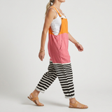Laura - Haalari modernilla colorblock-kuosilla